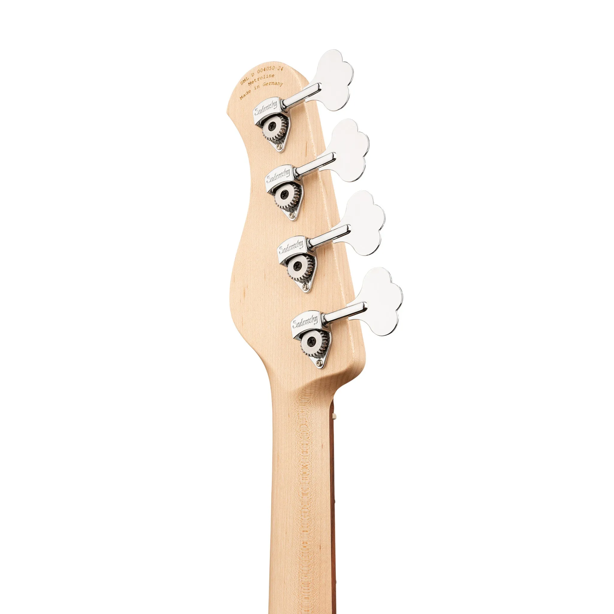 Sadowsky MetroLine 21-Fret Hybrid PJ Vintage 4-String Bass Guitar, Nirvana Black Transparent Satin