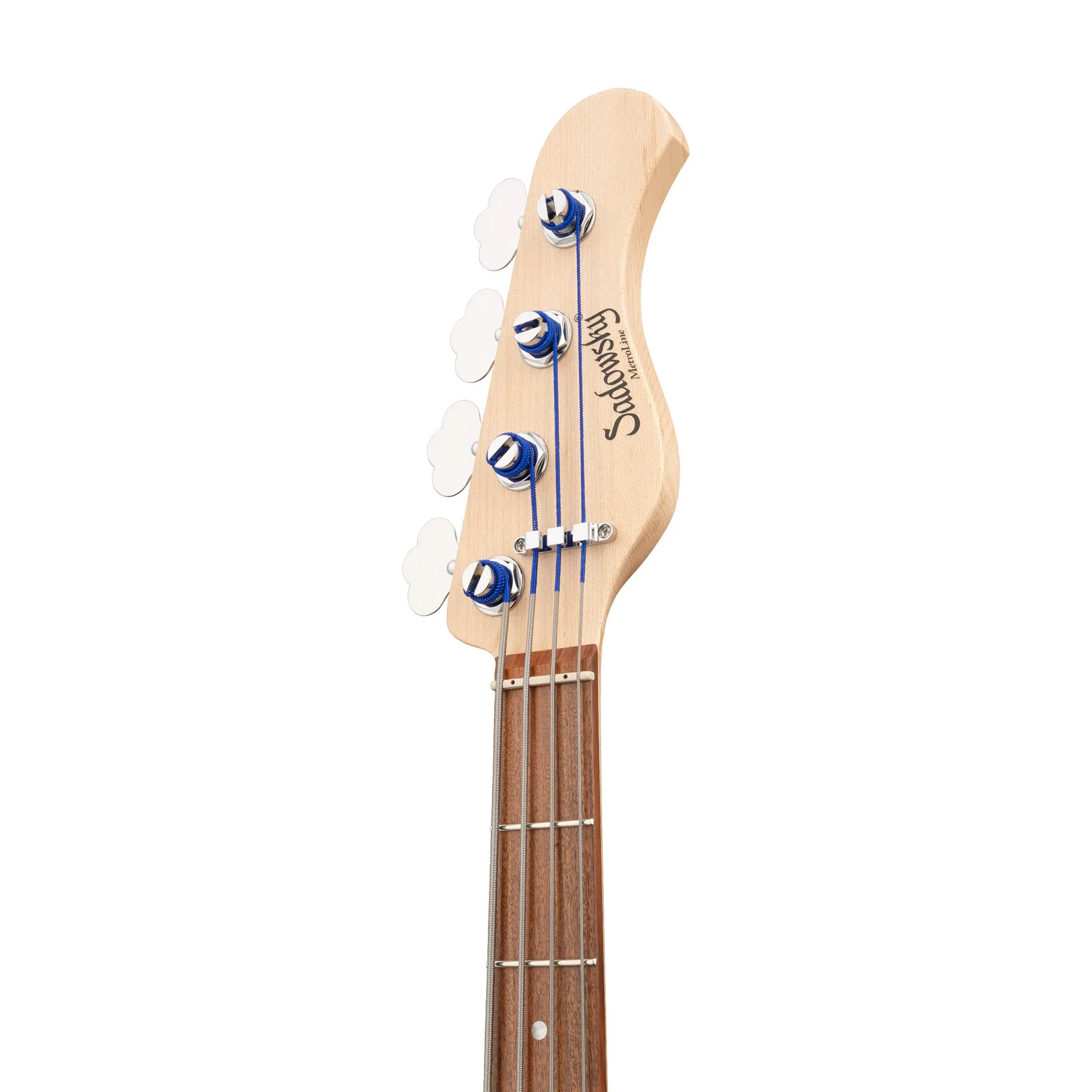 Sadowsky MetroLine 21-Fret Hybrid PJ Vintage 4-String Bass Guitar, Nirvana Black Transparent Satin