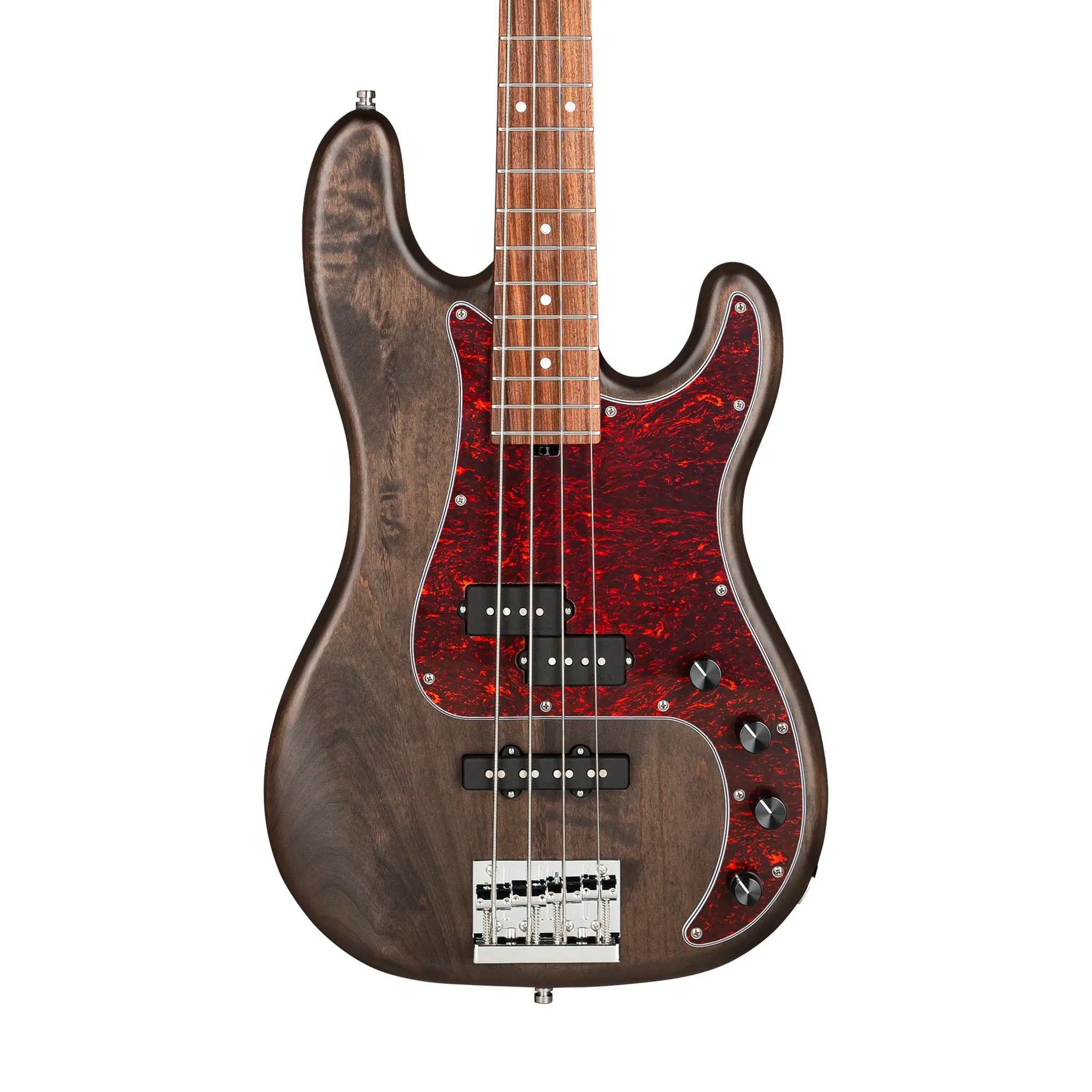 Sadowsky MetroLine 21-Fret Hybrid PJ Vintage 4-String Bass Guitar, Nirvana Black Transparent Satin