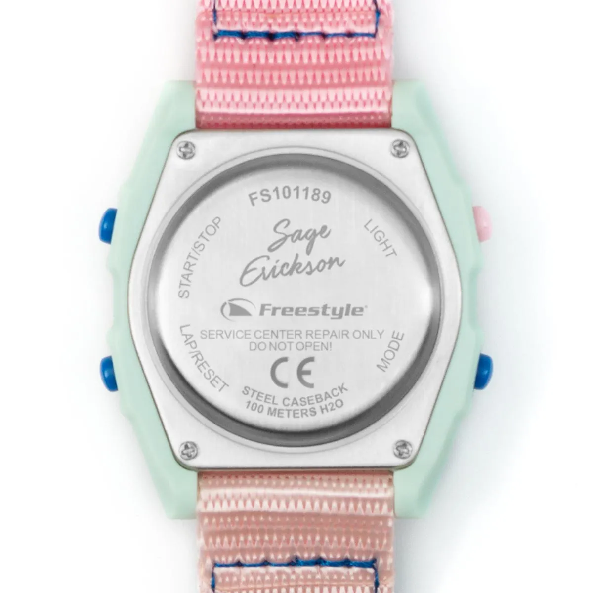 SAGE ERICKSON SIGNATURE SHARK CLASSIC CLIP BLUE SAGE PINK