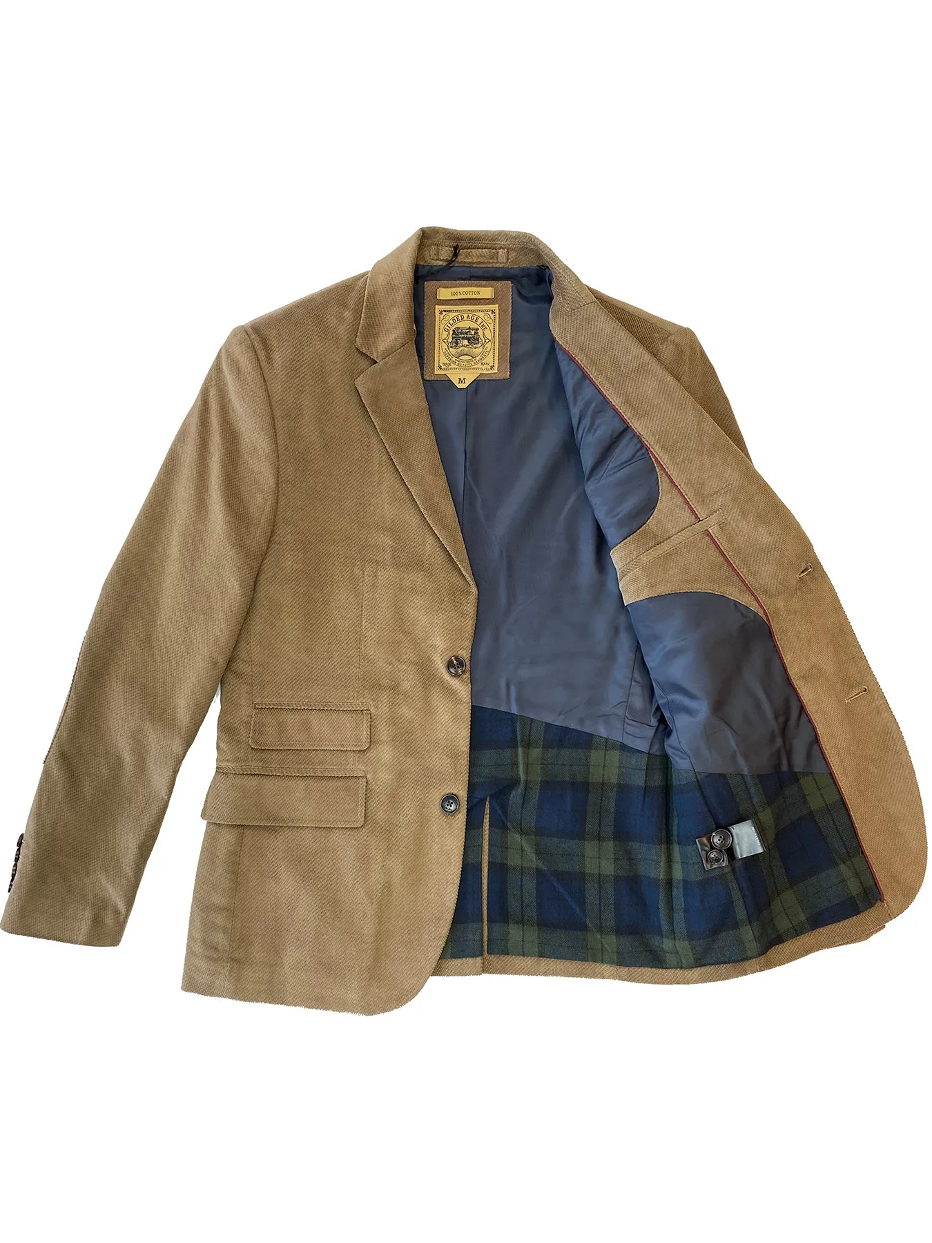 Sage Moleskin Twill Blazer