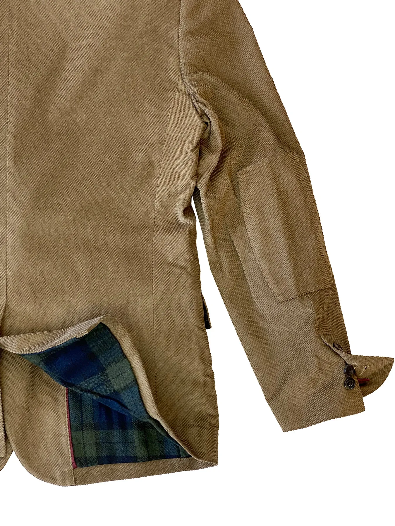 Sage Moleskin Twill Blazer