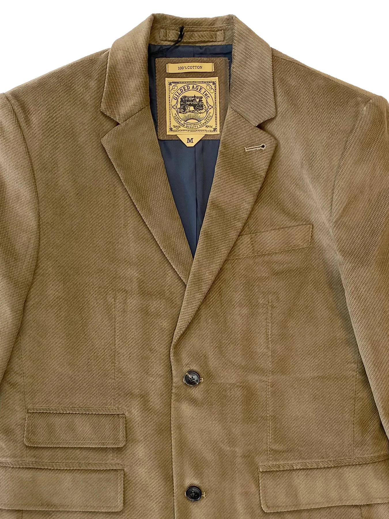 Sage Moleskin Twill Blazer