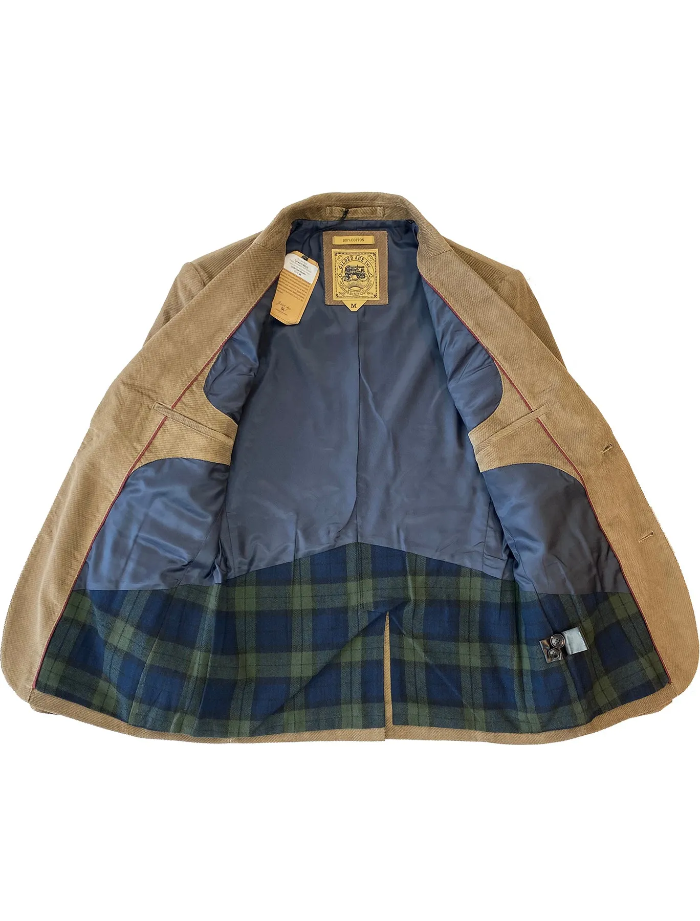 Sage Moleskin Twill Blazer