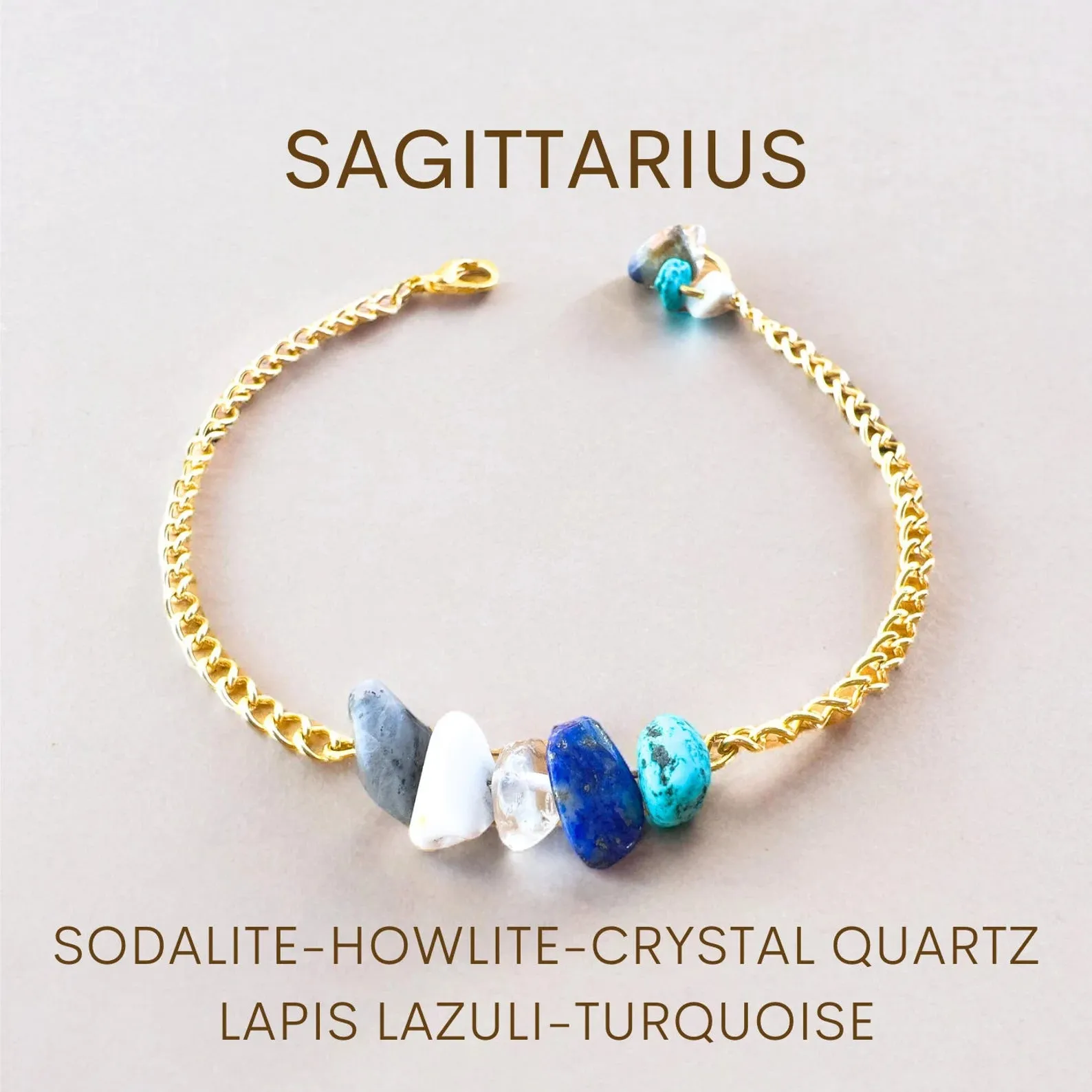 Sagittarius Zodiac Bracelet