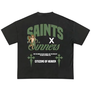 Saints x Sinners Tee- Vintage Wash