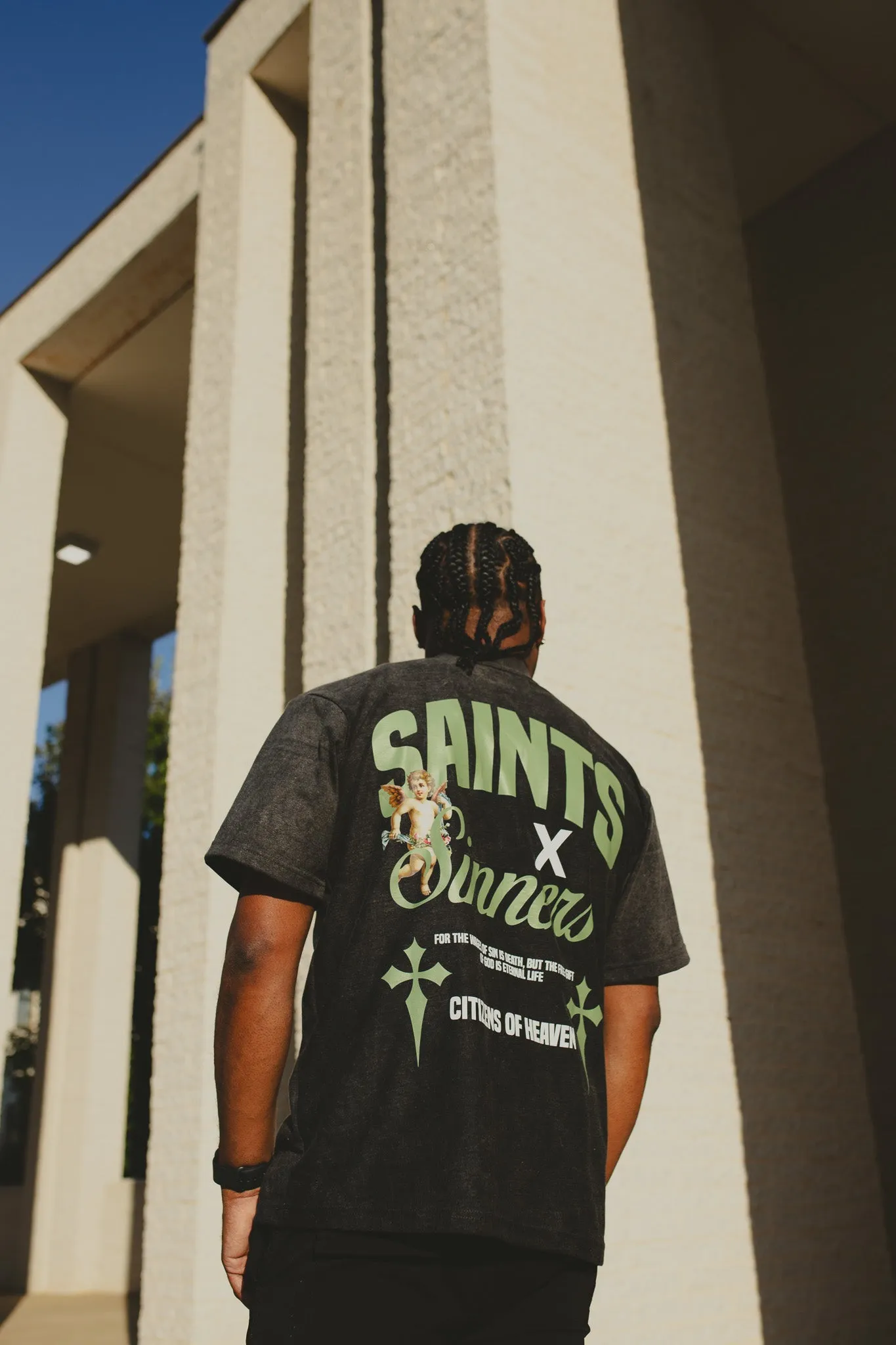 Saints x Sinners Tee- Vintage Wash