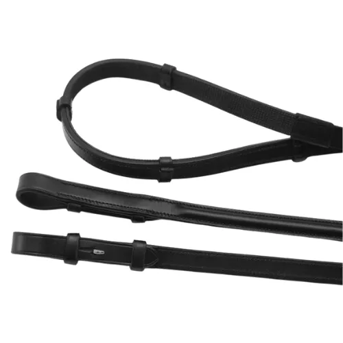 Salvatore Rubber and Leather Grip Reins