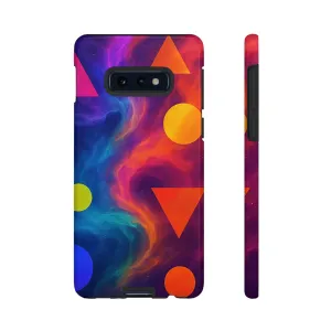 Samsung Vibrant Tough Phone Case with Abstract Design