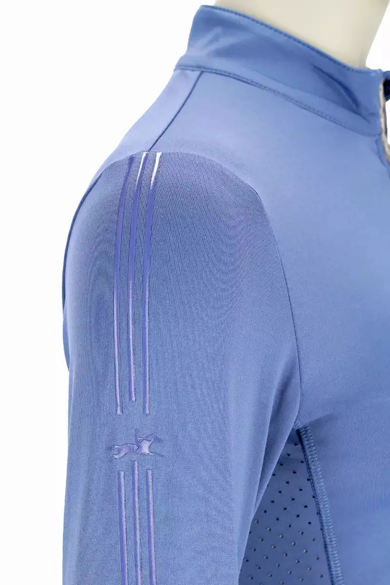 Schockemohle Page SP Riding Shirt Luxury Blue