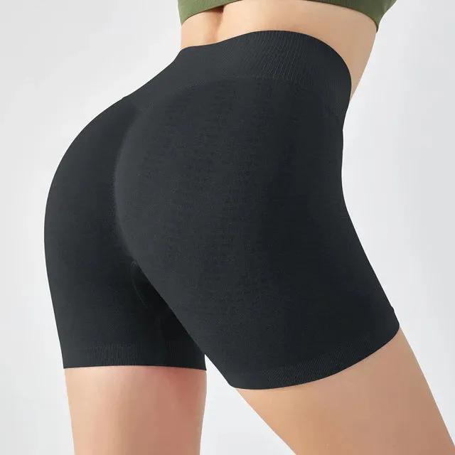 Scrunch Butt Yoga Shorts for Women - High Waist Seamless Workout Shorts