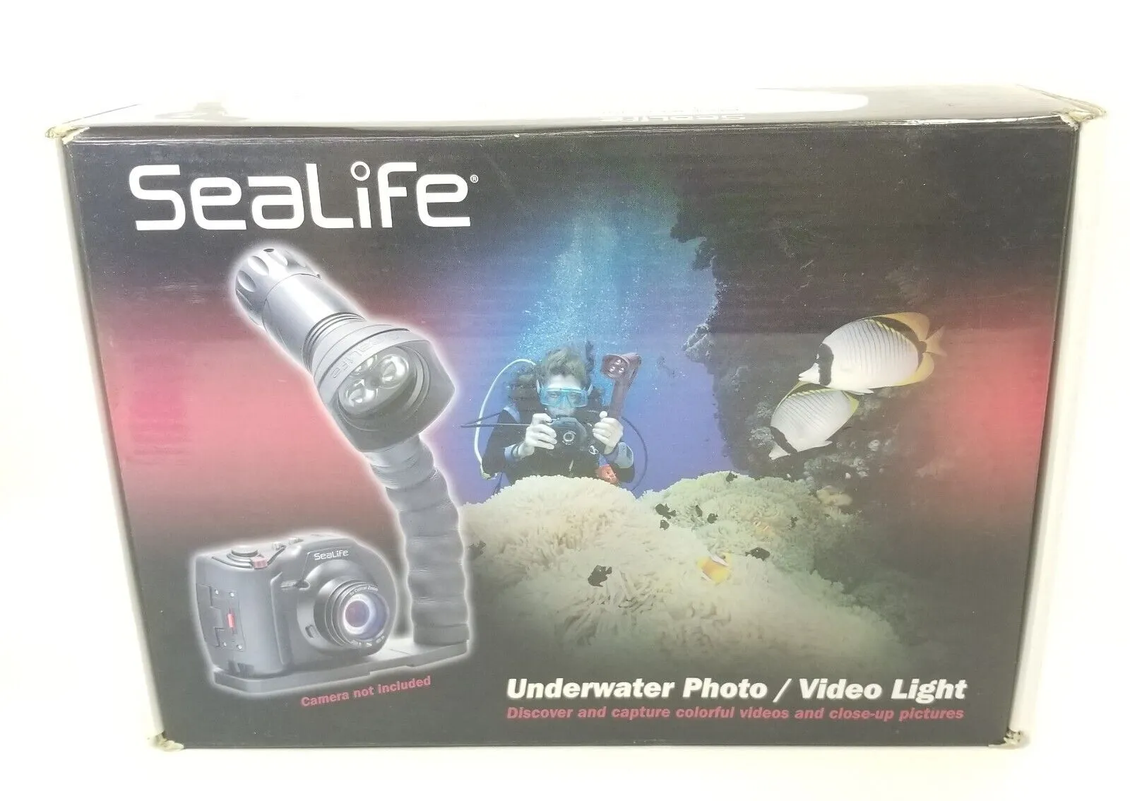 SeaLife SL980 Underwater Camera LED Scuba Dive Photo Video Light 3 X 3W Cree