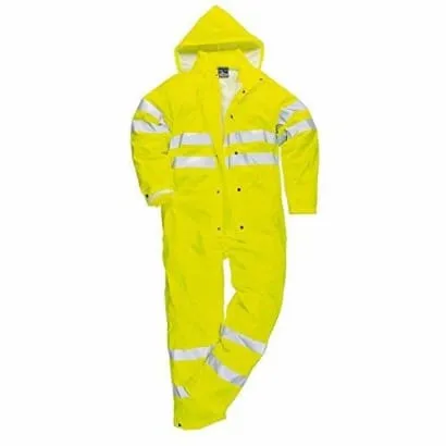 Sealtex Ultra Hi Vis Class 3 Unlined Coverall waterproof Overall Class 3- S495