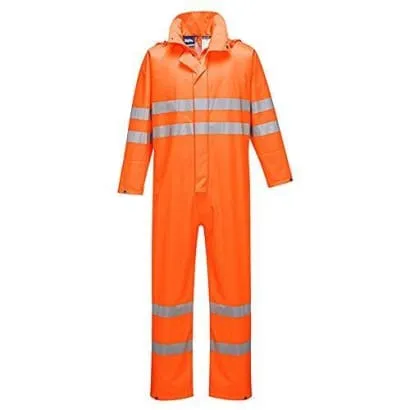 Sealtex Ultra Hi Vis Class 3 Unlined Coverall waterproof Overall Class 3- S495