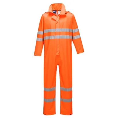 Sealtex Ultra Hi Vis Class 3 Unlined Coverall waterproof Overall Class 3- S495