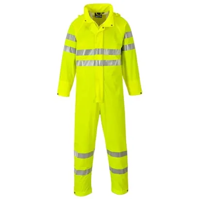 Sealtex Ultra Hi Vis Class 3 Unlined Coverall waterproof Overall Class 3- S495