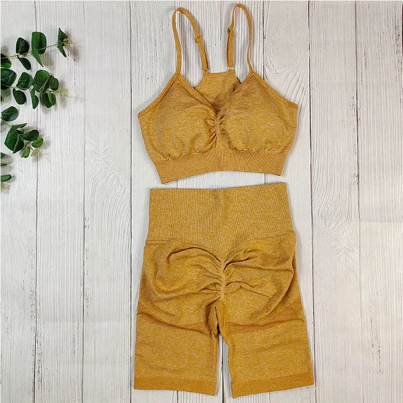 Seamless Gym Clothing Set for Women