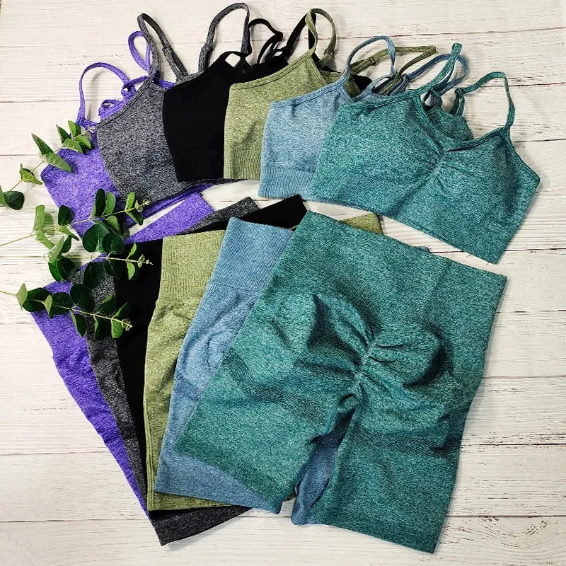 Seamless Gym Clothing Set for Women