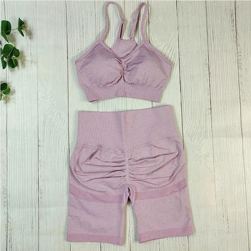 Seamless Gym Clothing Set for Women