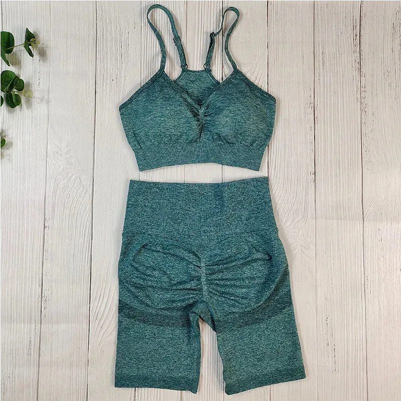 Seamless Gym Clothing Set for Women