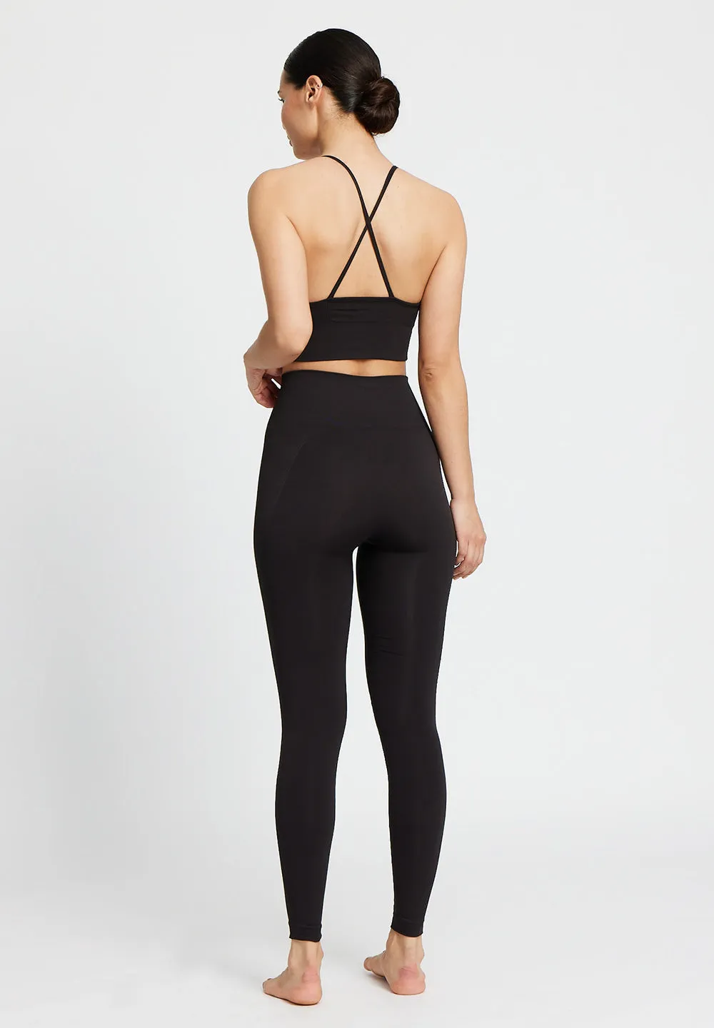 Seamless Top Hilde - almost black