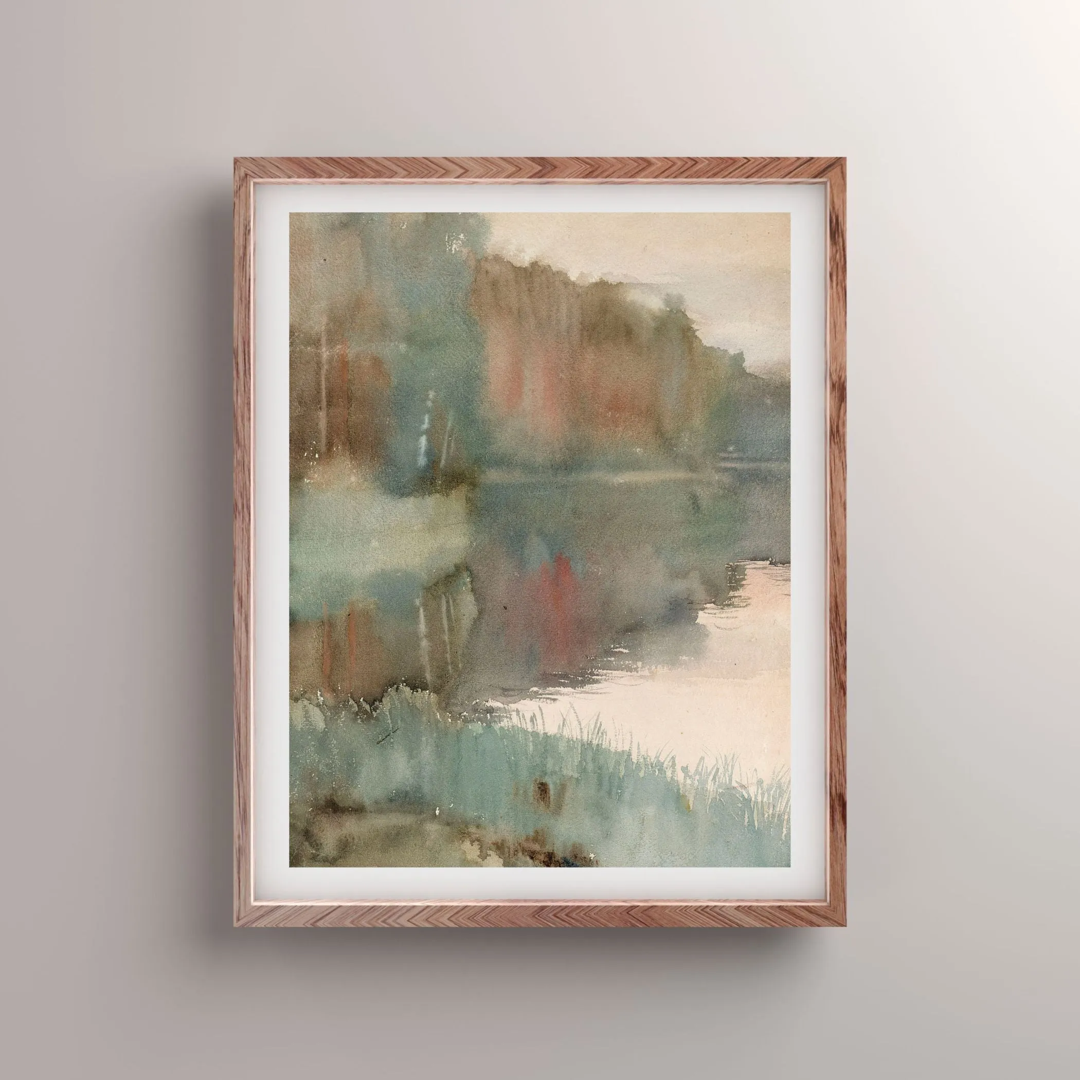 Seashore in Autumn: Printable Wall Art