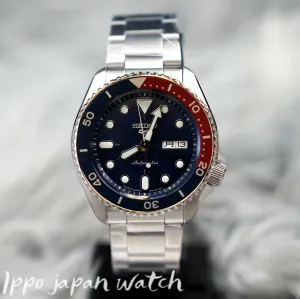 SEIKO 5 Sports Sports Style Blue Red Ref. SBSA003/SRPD53K1 watch made in japan