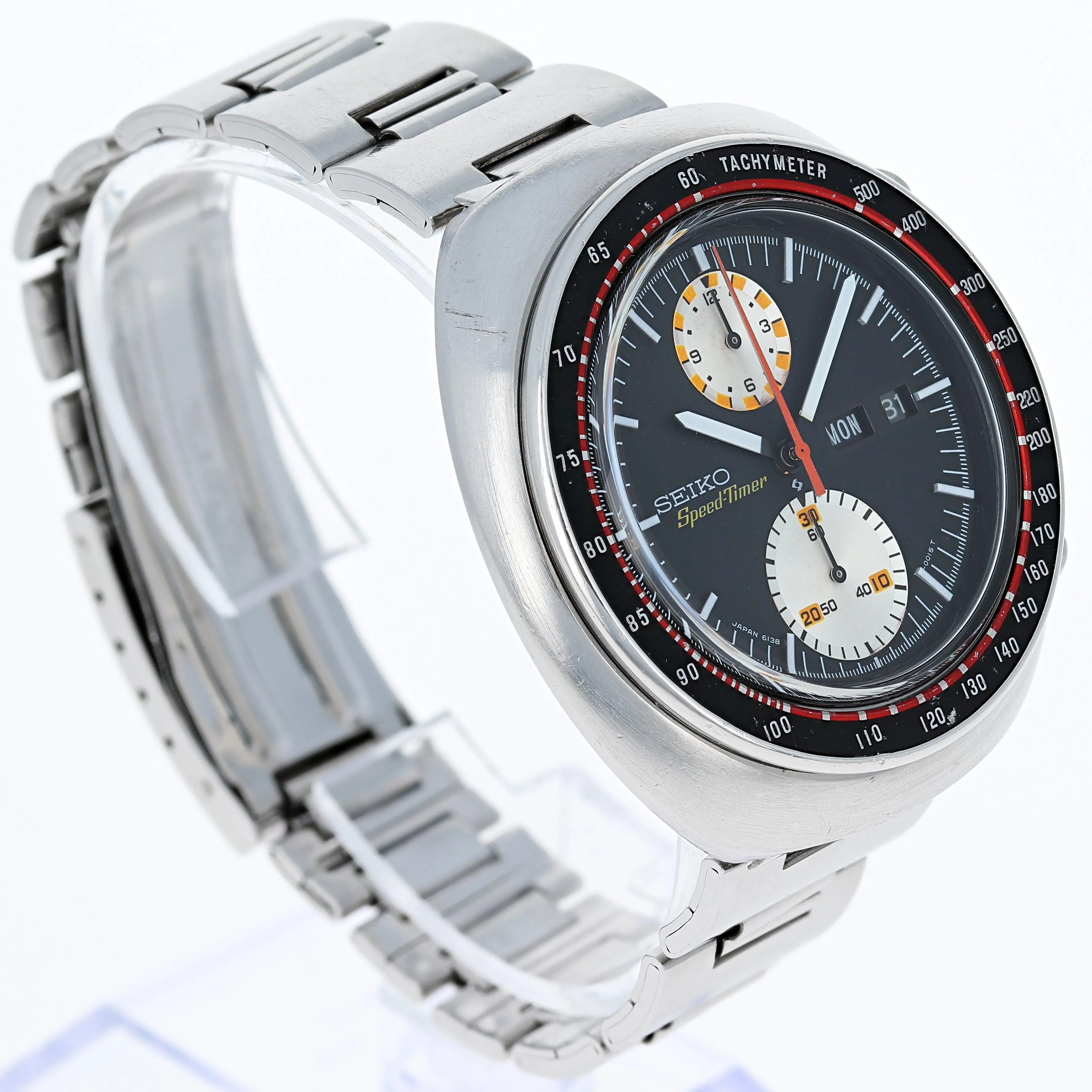 Seiko 6138-0011 UFO Yachtsman Speed-Timer Chronograph -0015T c. 1976 Steel 44 mm