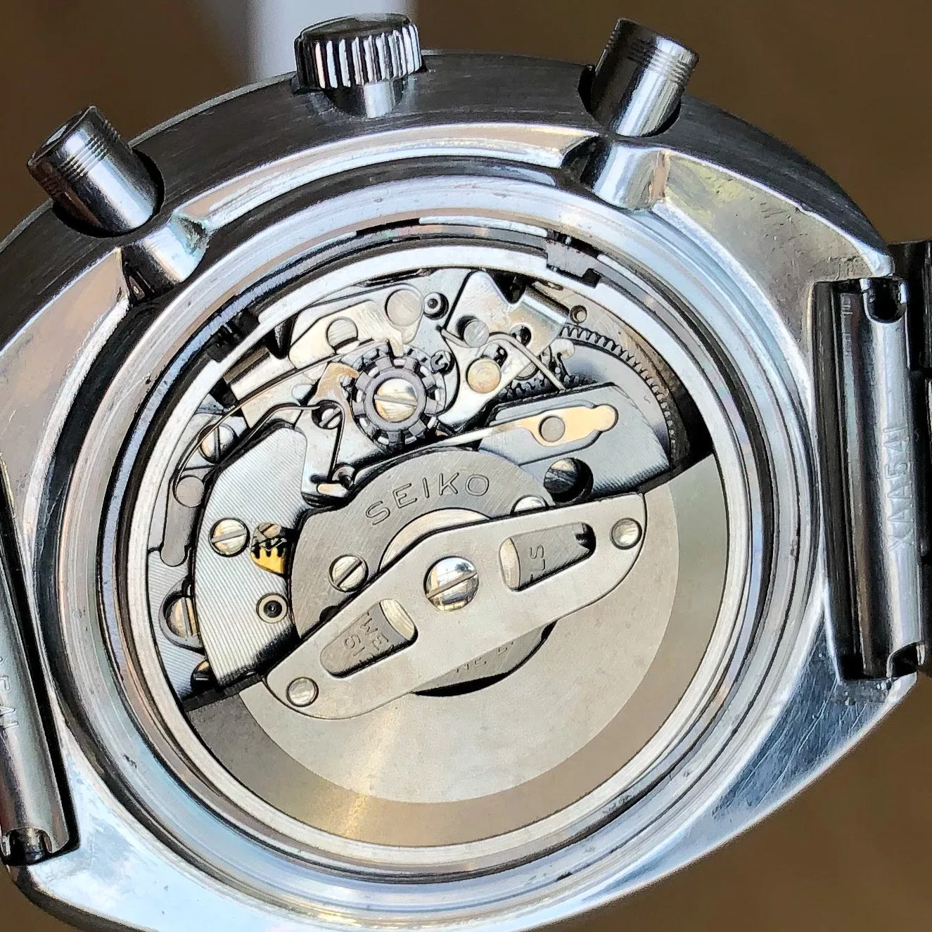 Seiko 6138-0011 UFO Yachtsman Speed-Timer Chronograph -0015T c. 1976 Steel 44 mm