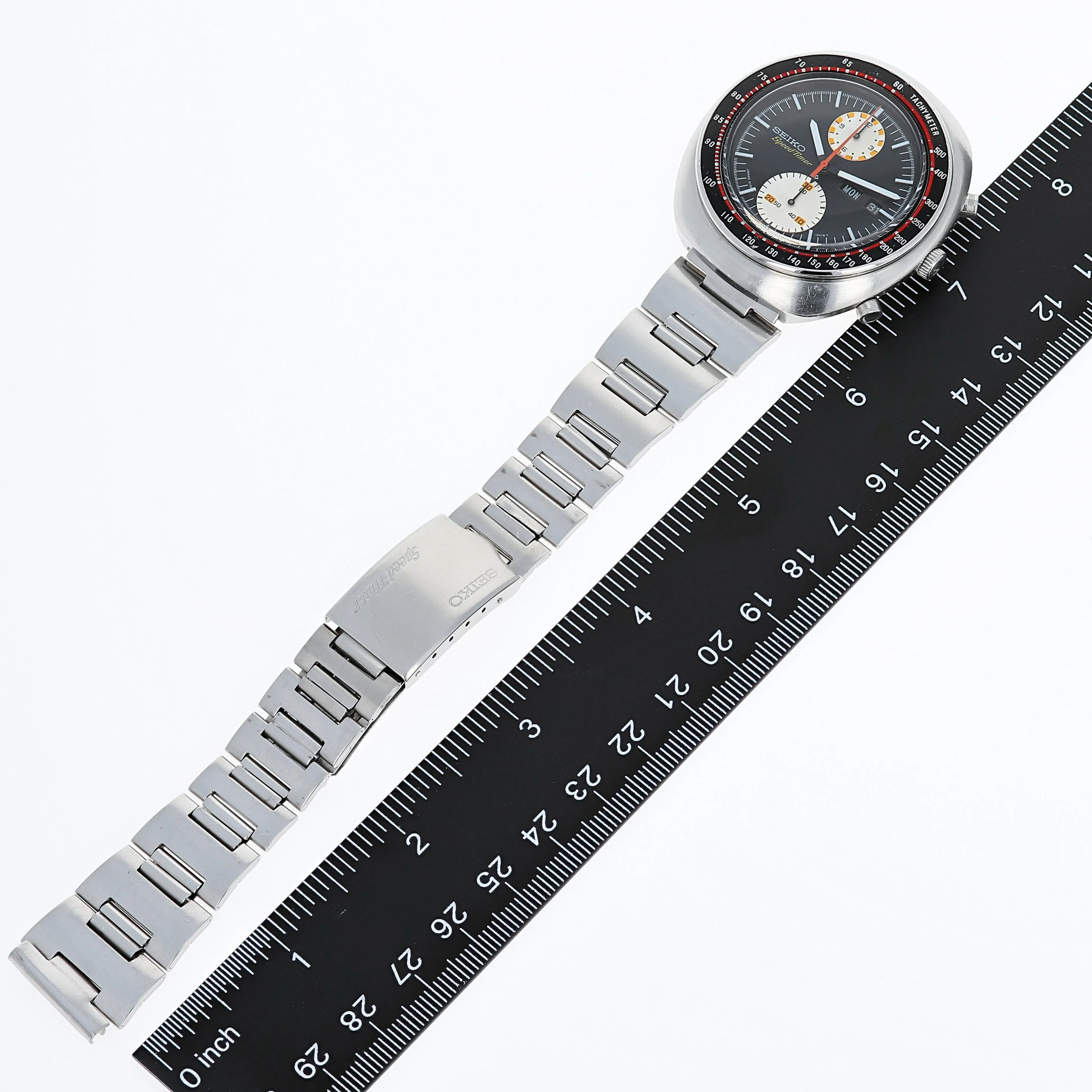 Seiko 6138-0011 UFO Yachtsman Speed-Timer Chronograph -0015T c. 1976 Steel 44 mm
