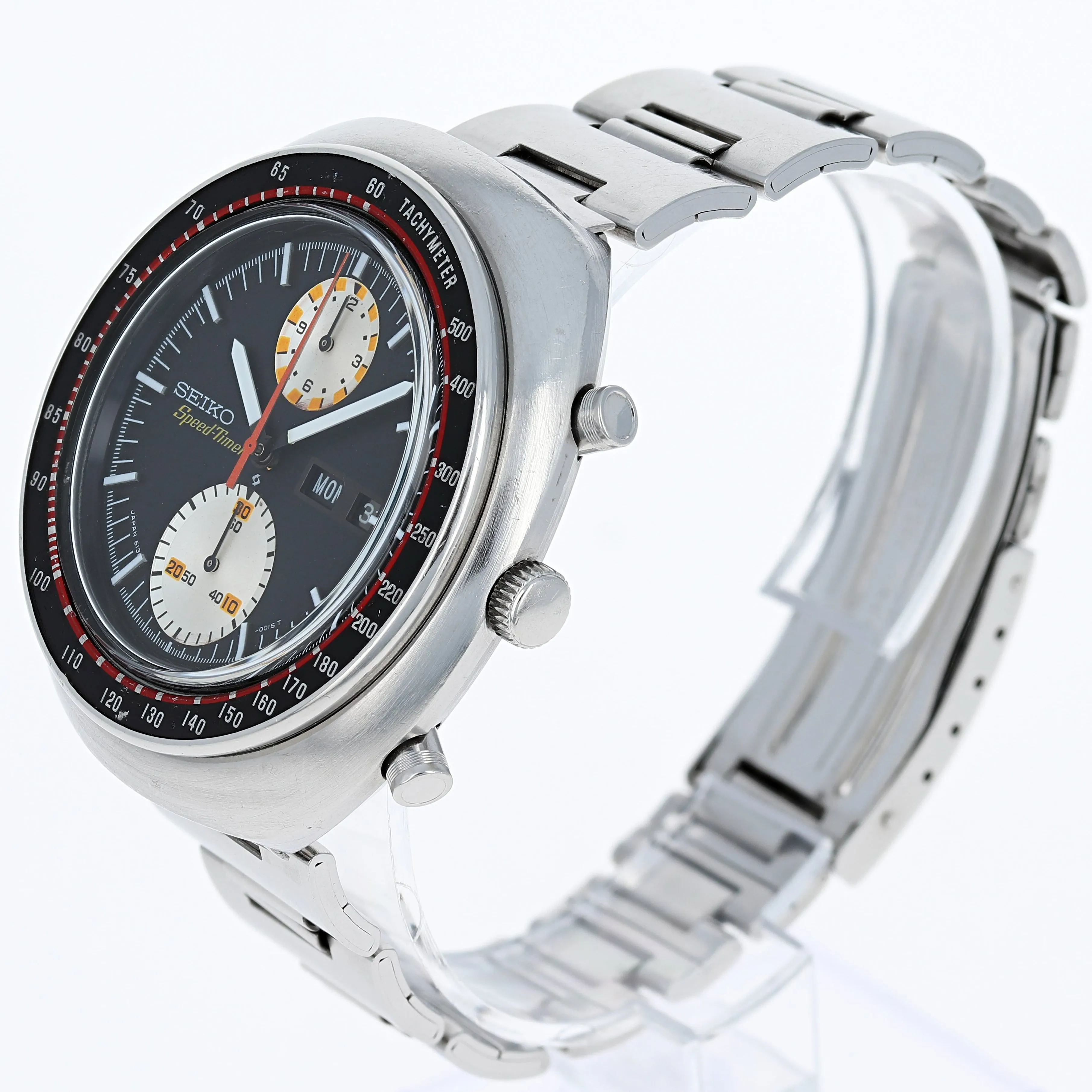 Seiko 6138-0011 UFO Yachtsman Speed-Timer Chronograph -0015T c. 1976 Steel 44 mm