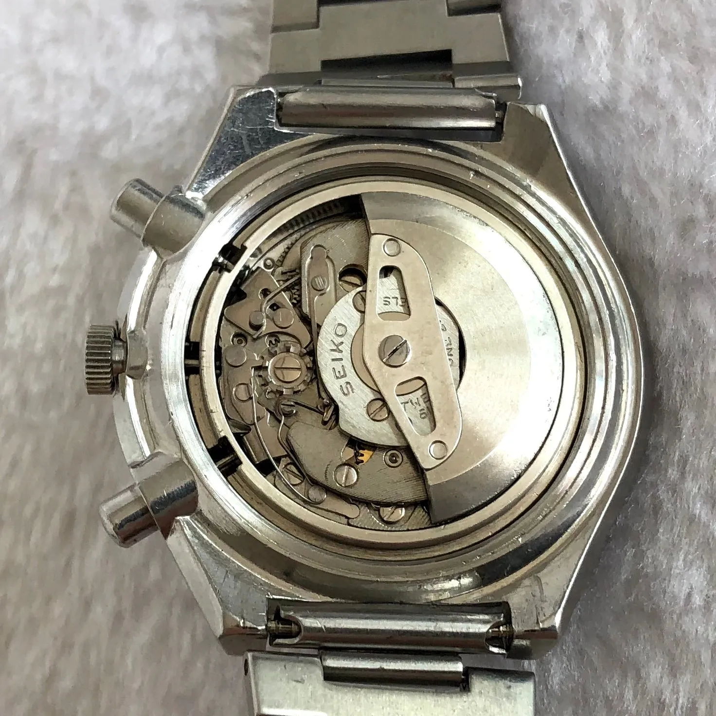 Seiko 6138-0030 Kakume -0045T Speed-Timer JDM Chronograph c 1976 43 mm