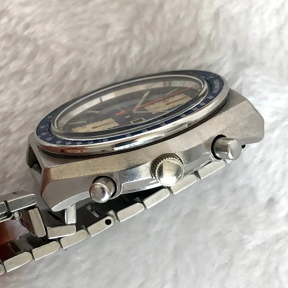 Seiko 6138-0030 Kakume -0045T Speed-Timer JDM Chronograph c 1976 43 mm