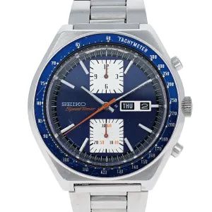 Seiko 6138-0030 Kakume -0045T Speed-Timer JDM Chronograph c 1978 43 mm