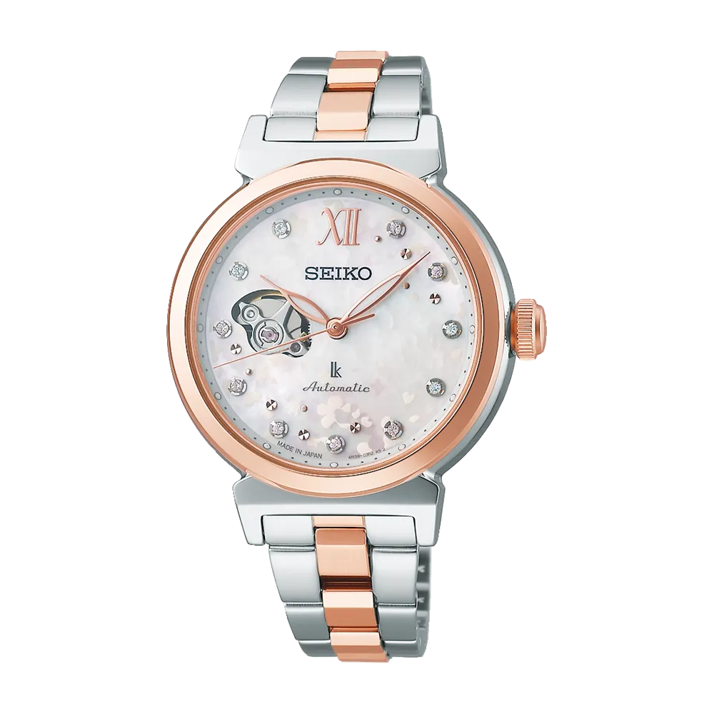 Seiko Automatic mechanical Hollow metal ladies watch SSVM064 2025.1release