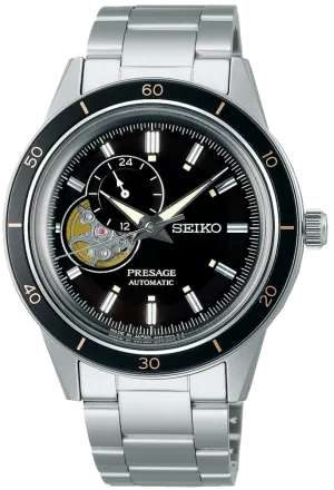 Seiko Presage 2021 Style60's Series Automatic Black-Dial SSA425J1