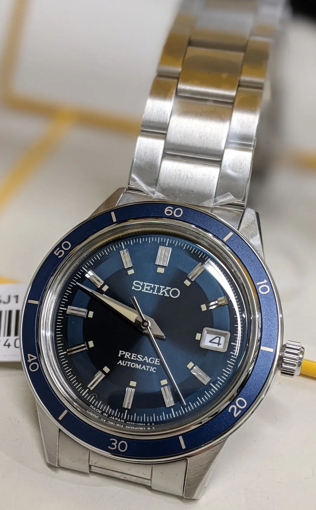 Seiko Presage 2021 Style60's Series Automatic Deep Blue SRPG05