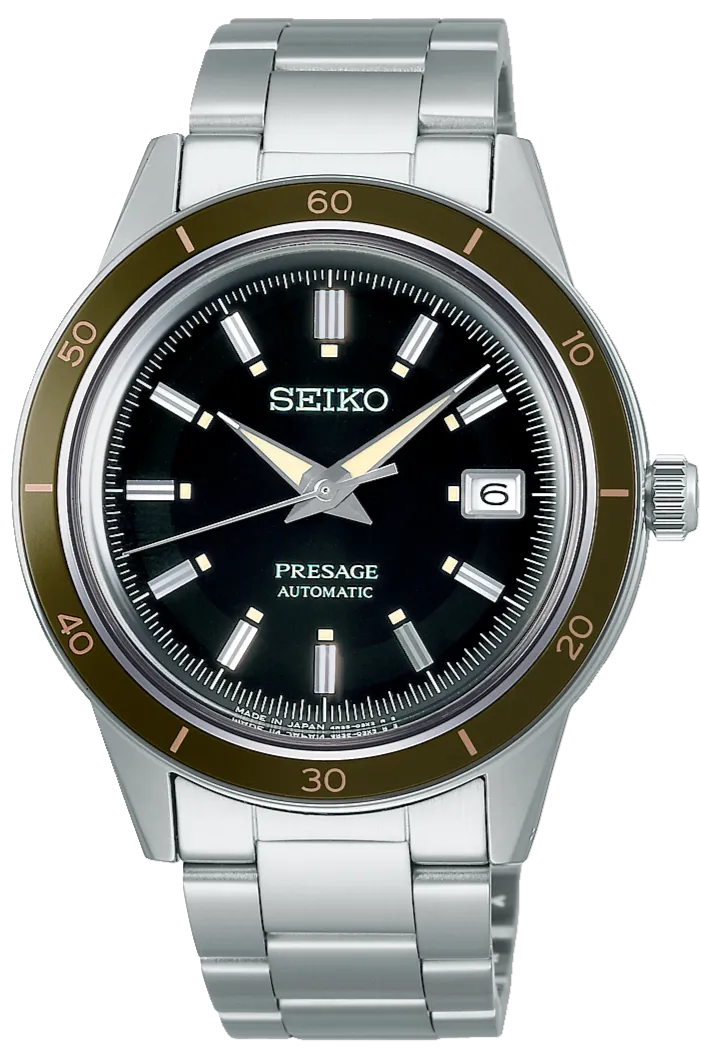 Seiko Presage 2021 Style60's Series Automatic Green SRPG07 (SARY195)