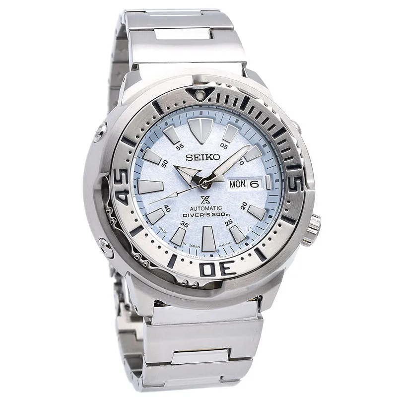 SEIKO Prospex Baby Tuna Monster Diver Scuba SBDY053 200M Ice blue 4R36 watch