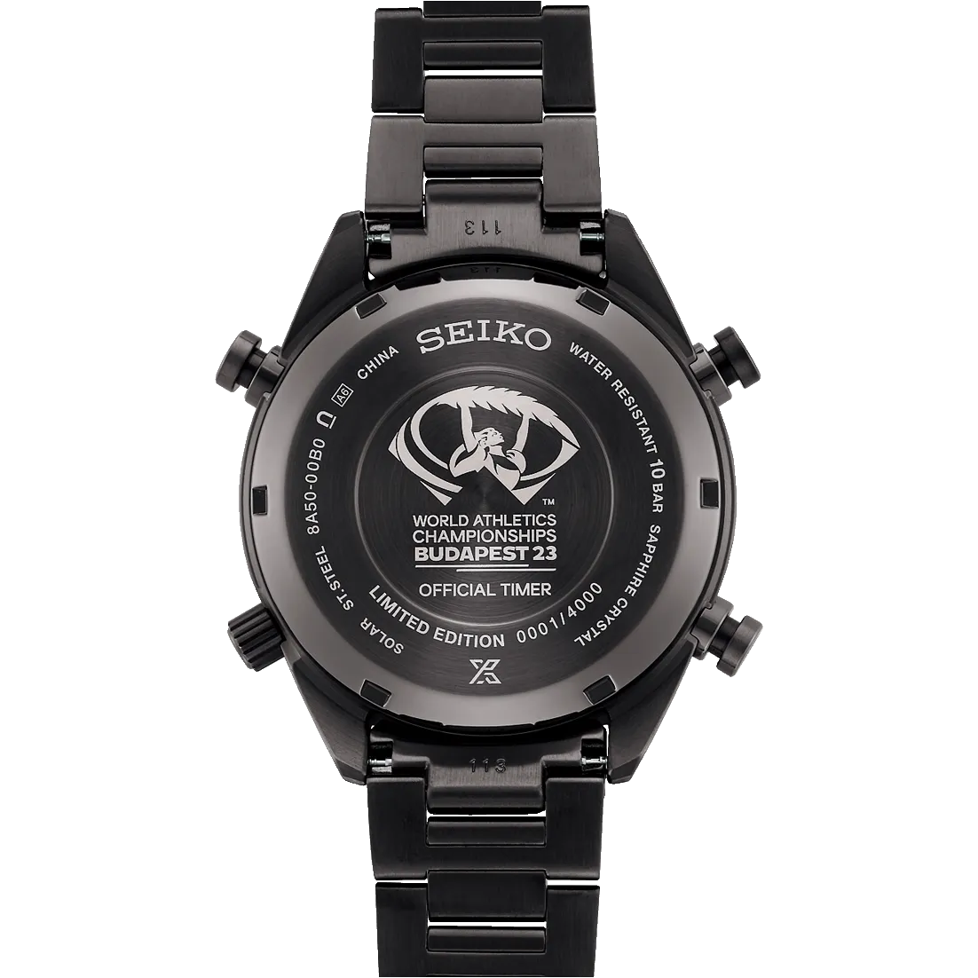 Seiko Prospex Speedtimer 1/100 Second Solar Chronograph Limited Edition SFJ007