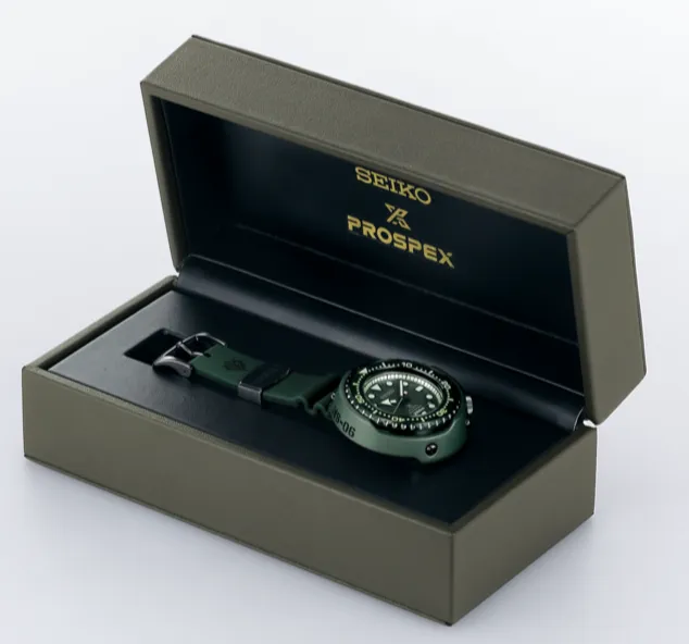 Seiko Prospex X Mobile Suit Gundam 40th Anniversary Zaku II Mechanical Automatic Professional 1000M Diver Tuna Can SLA029