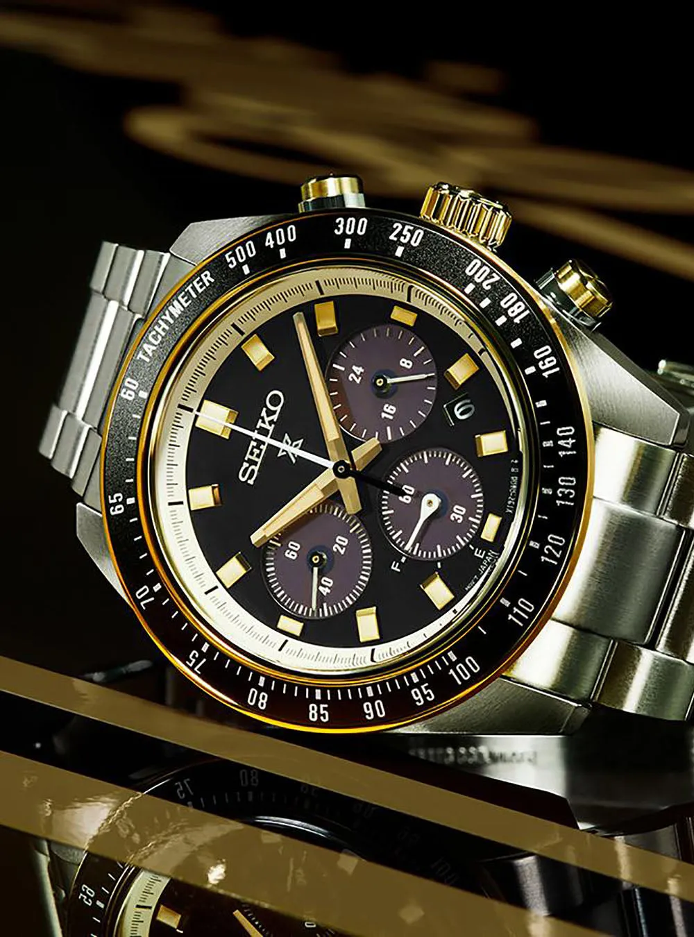 SEIKO WATCH PROSPEX ‘CIRCUIT RACE’ SOLAR SPEEDTIMER CHRONOGRAPH SBDL113 / SSC941 MADE IN JAPAN JDM