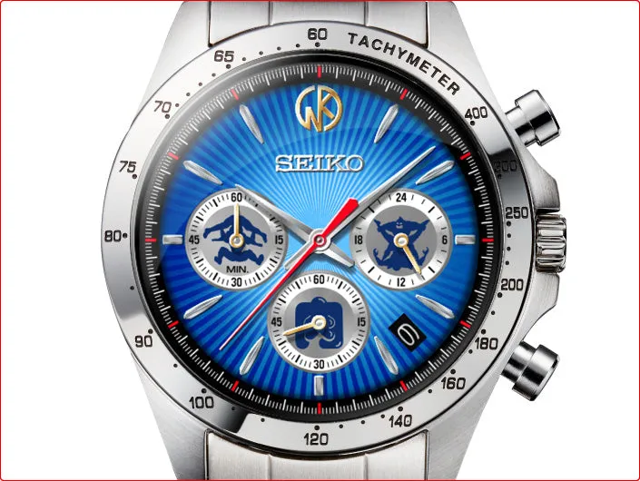 Seiko X Kinnikuman Collaboration 45th Anniversary Limited Edition Quartz Chronograph - PREORDER