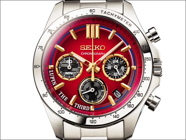 Seiko X LUPIN THE THIRD Collaboration Limited Edition Quartz Chronograph - PREORDER