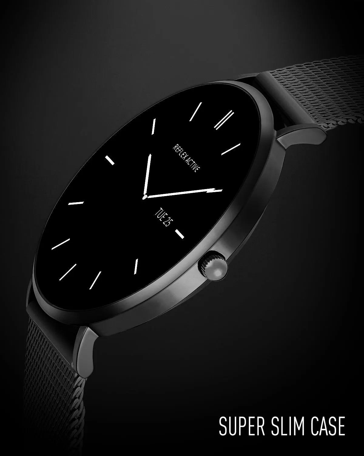 Series 42 Amoled Mesh and Grey Silicone Smart Watch Set
