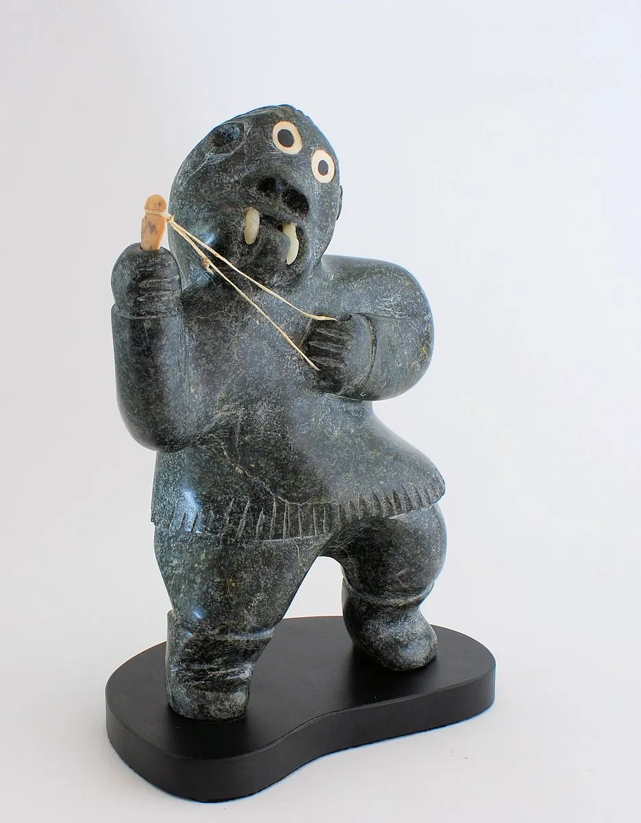 Shaman with String Game by Judas Ooloolah (Ullulaq)