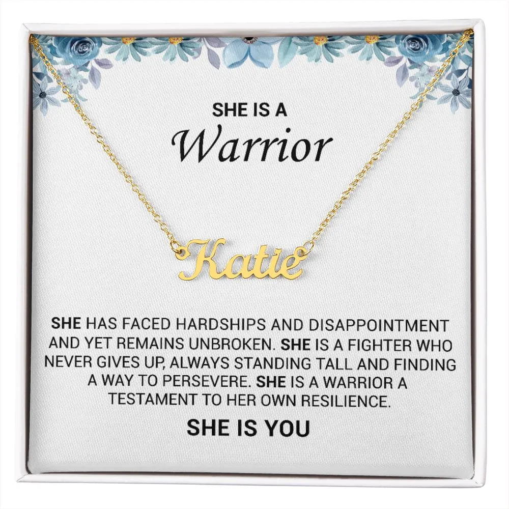 She Never Gives Up