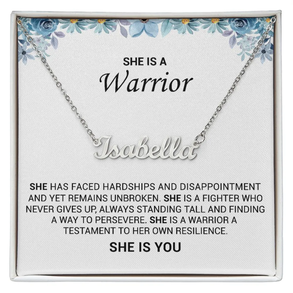She Never Gives Up