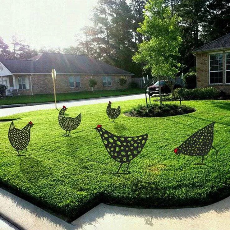 Shirem Garden Backyard Lawn Pile Animal Decoration