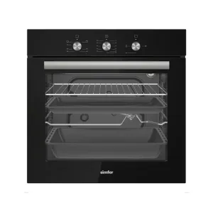 Simfer B6102.TGRSP Built-in Gas Oven Black